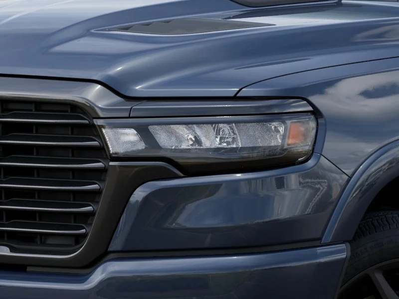 New 2026 Forged Blue Metallic Exterior Paint RAM Laramie image 12