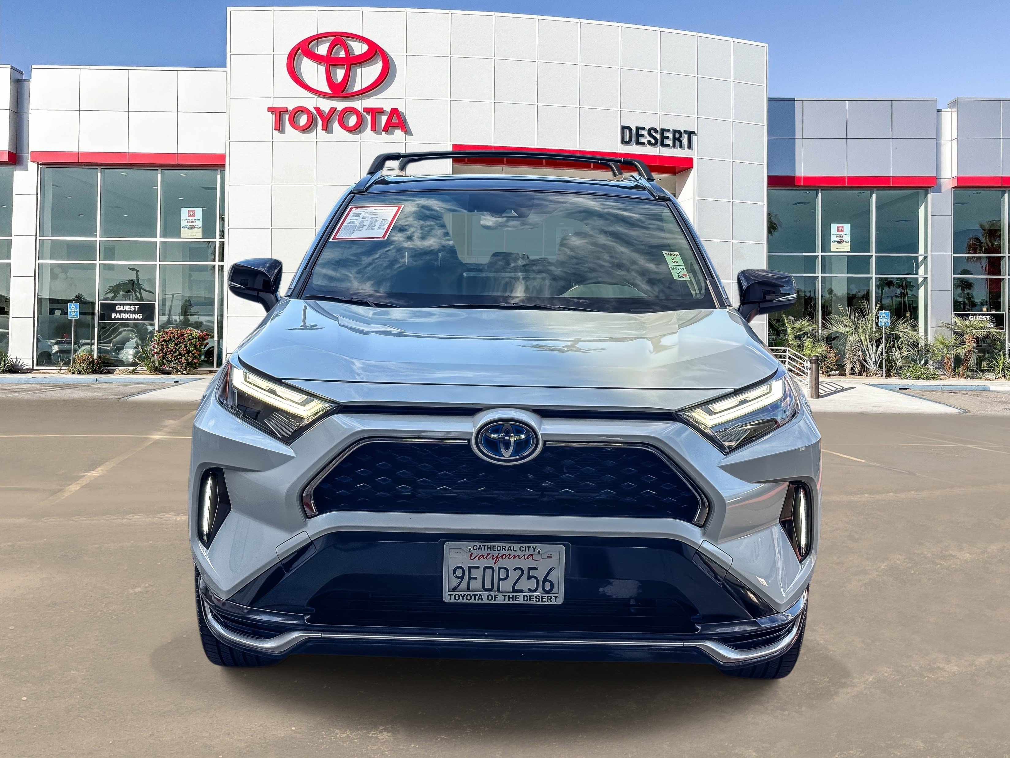 Certified Used 2023 Wind Chill Pearl/Midnight Black Metallic Toyota XSE image 2