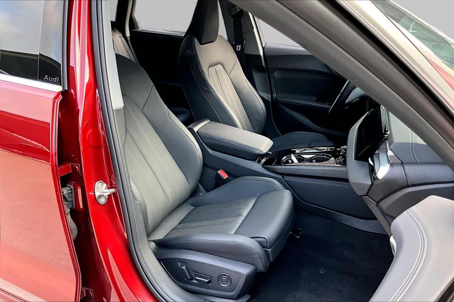 Used 2025 Grenadine Red Metallic Audi Premium Plus image 9