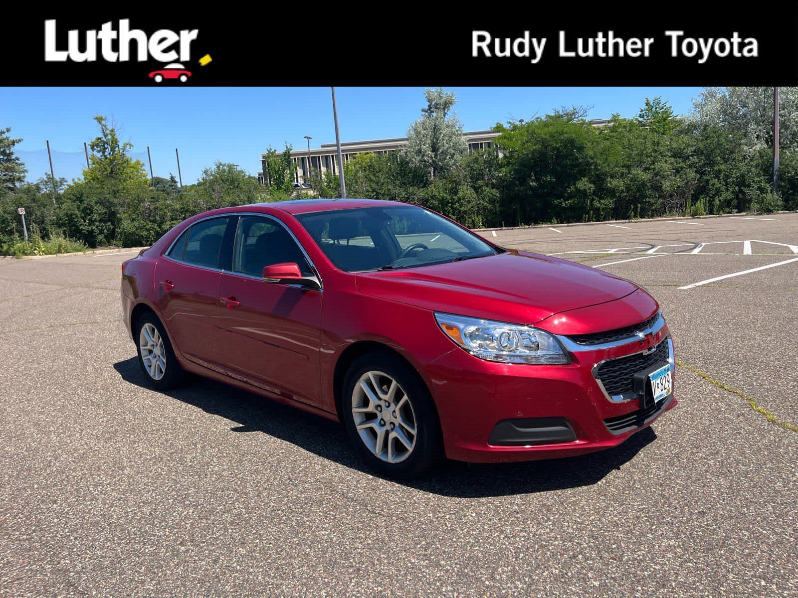 Used 2014 Crystal Red Tintcoat Chevrolet LT image 1