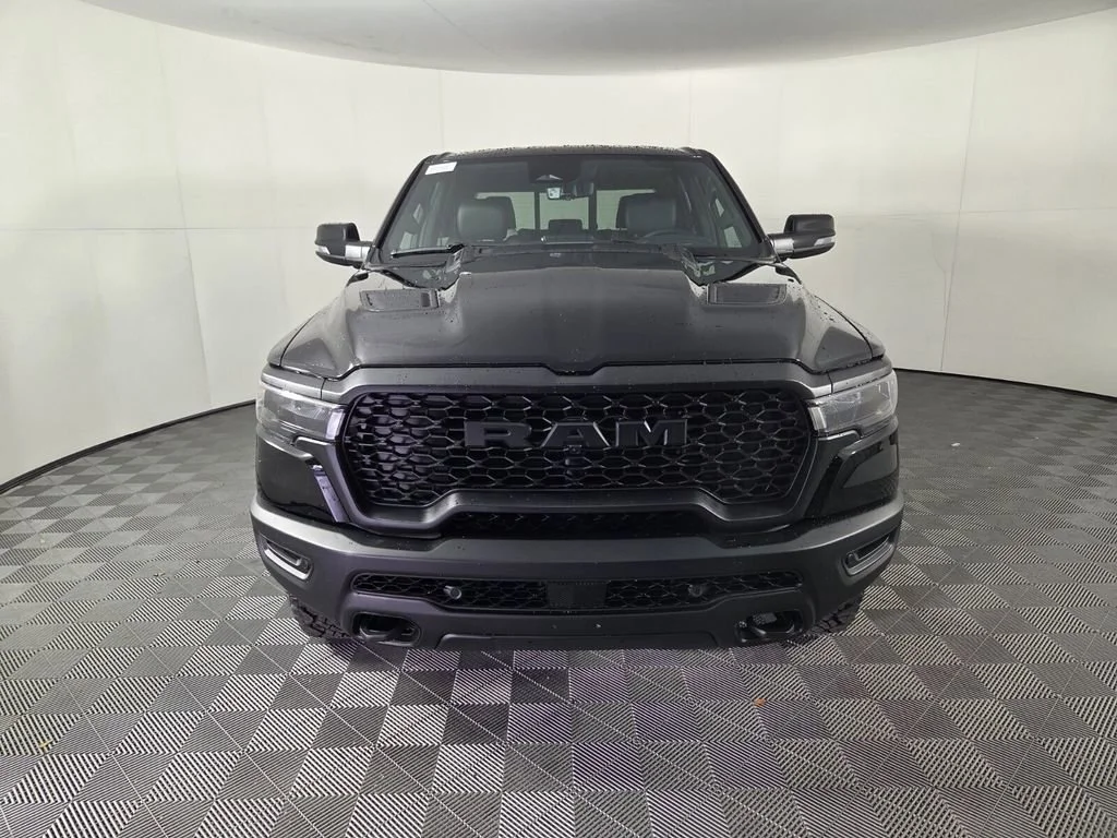 New 2026 Diamond Black Crystal Pearl-Coat Exterior Paint RAM Rebel image 3