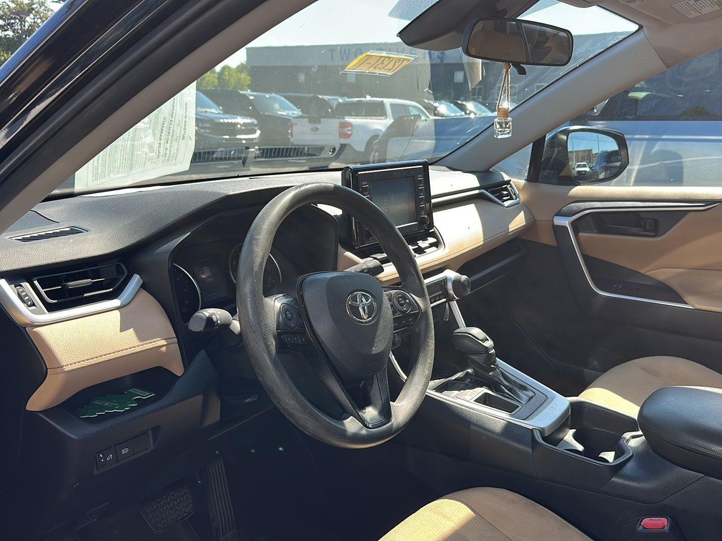 Used 2019 Midnight Black Metallic Toyota LE image 2