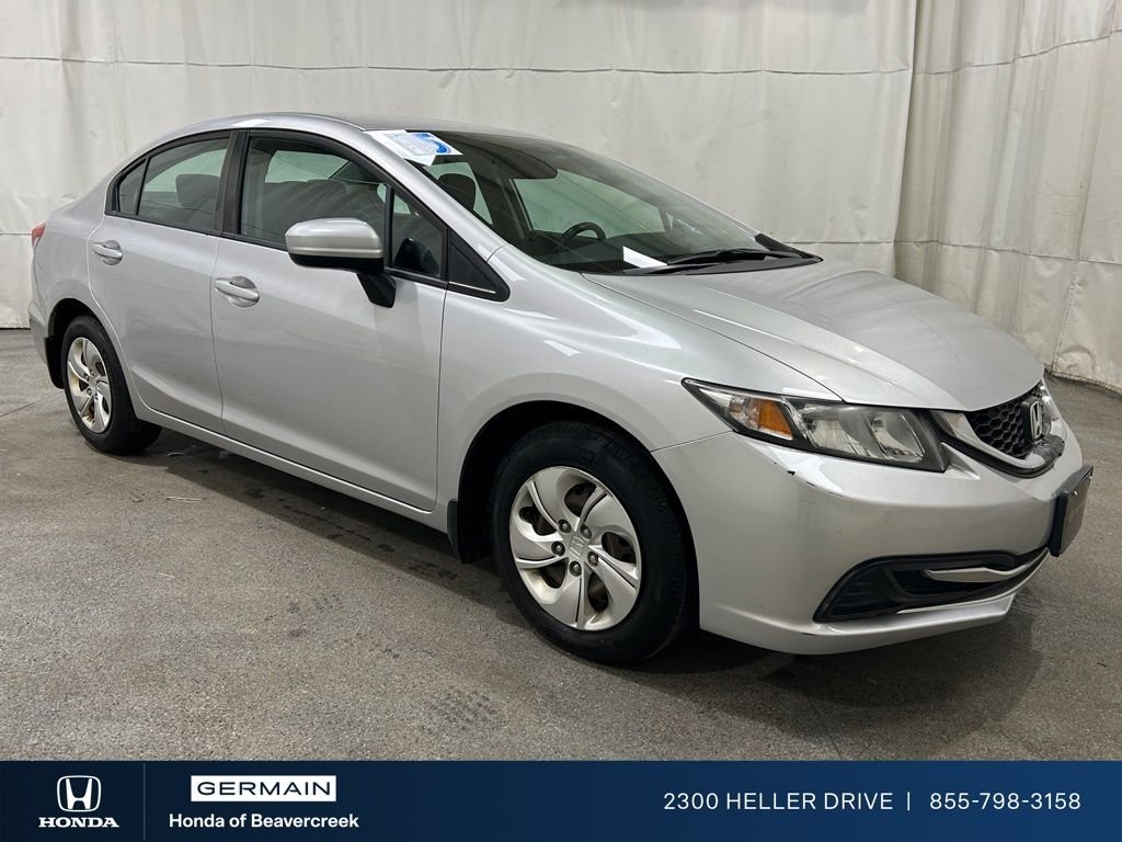 Used 2015 Honda Civic LX with VIN 19XFB2F55FE076784 for sale in Beavercreek, OH