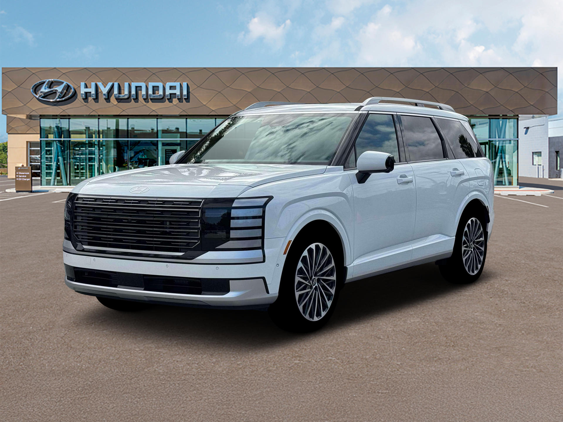 New 2026 Creamy White Pearl Hyundai Calligraphy image 1