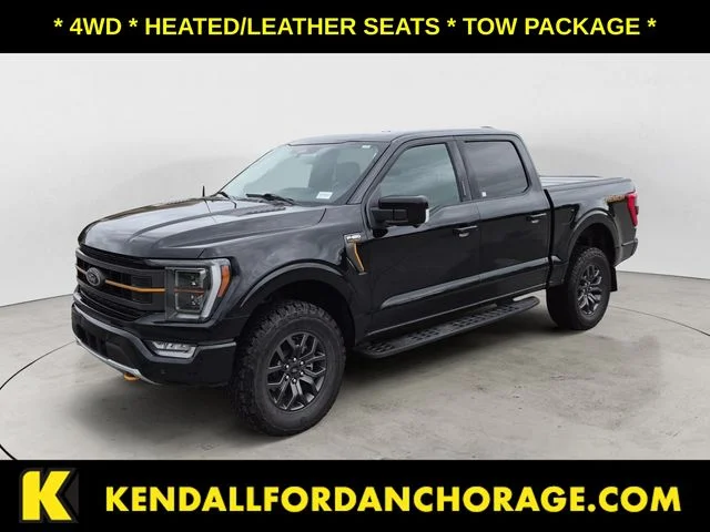Used 2023 Black Metallic Ford Tremor image 1