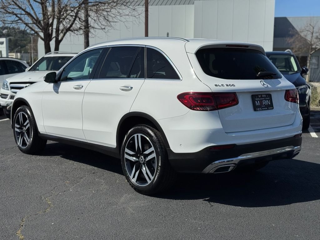 Used 2021 Polar White Mercedes-Benz GLC 300 image 7