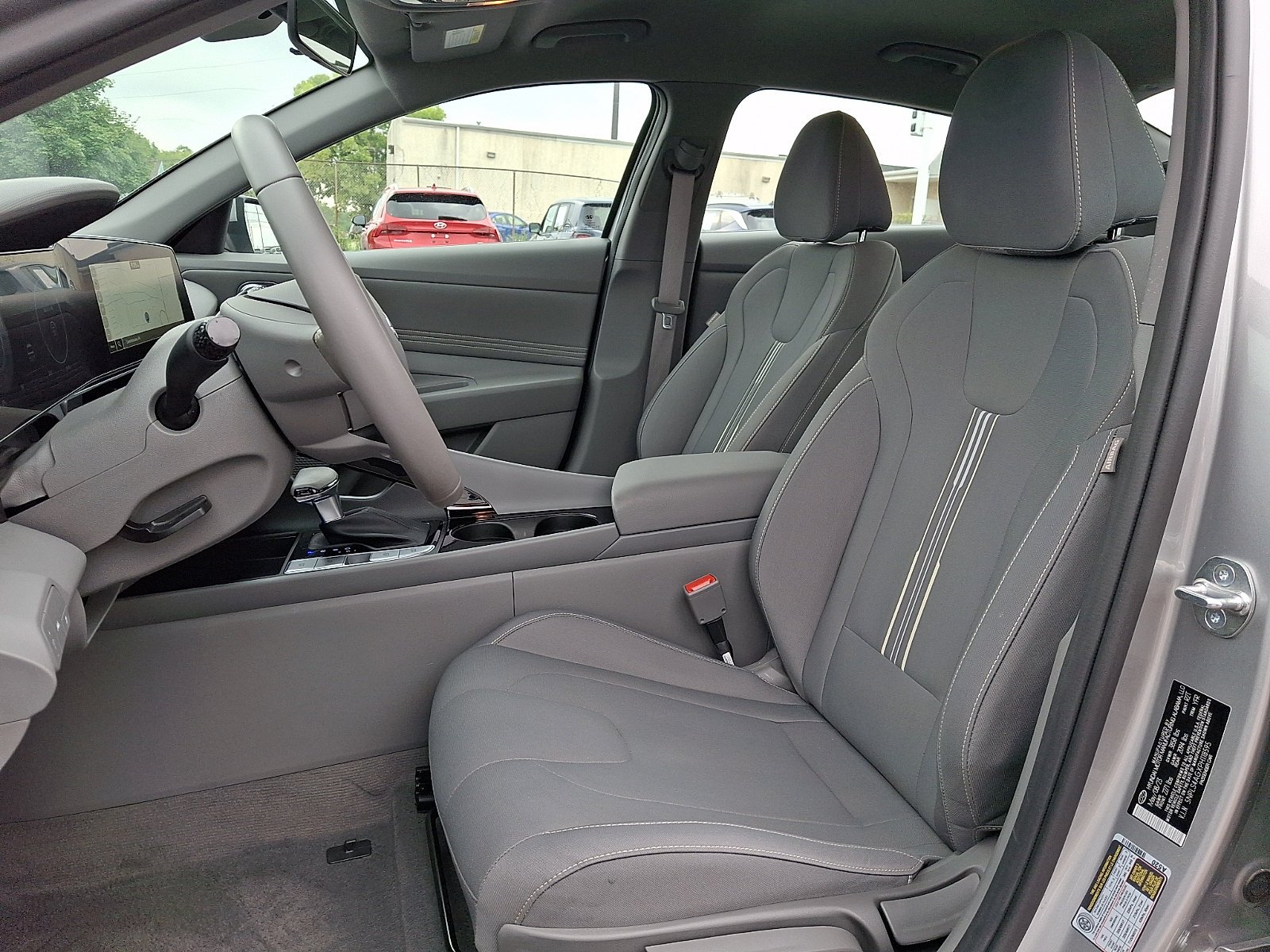 Used 2023 Shimmering Silver Pearl Hyundai SEL image 12
