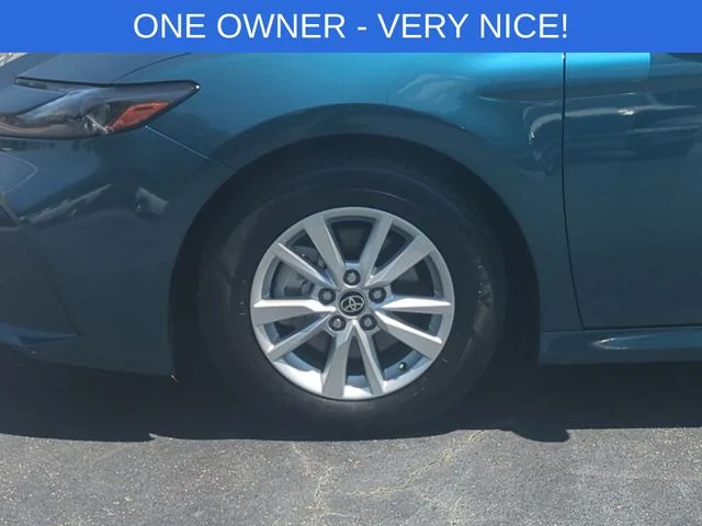 Used 2025 Blue Toyota LE image 10