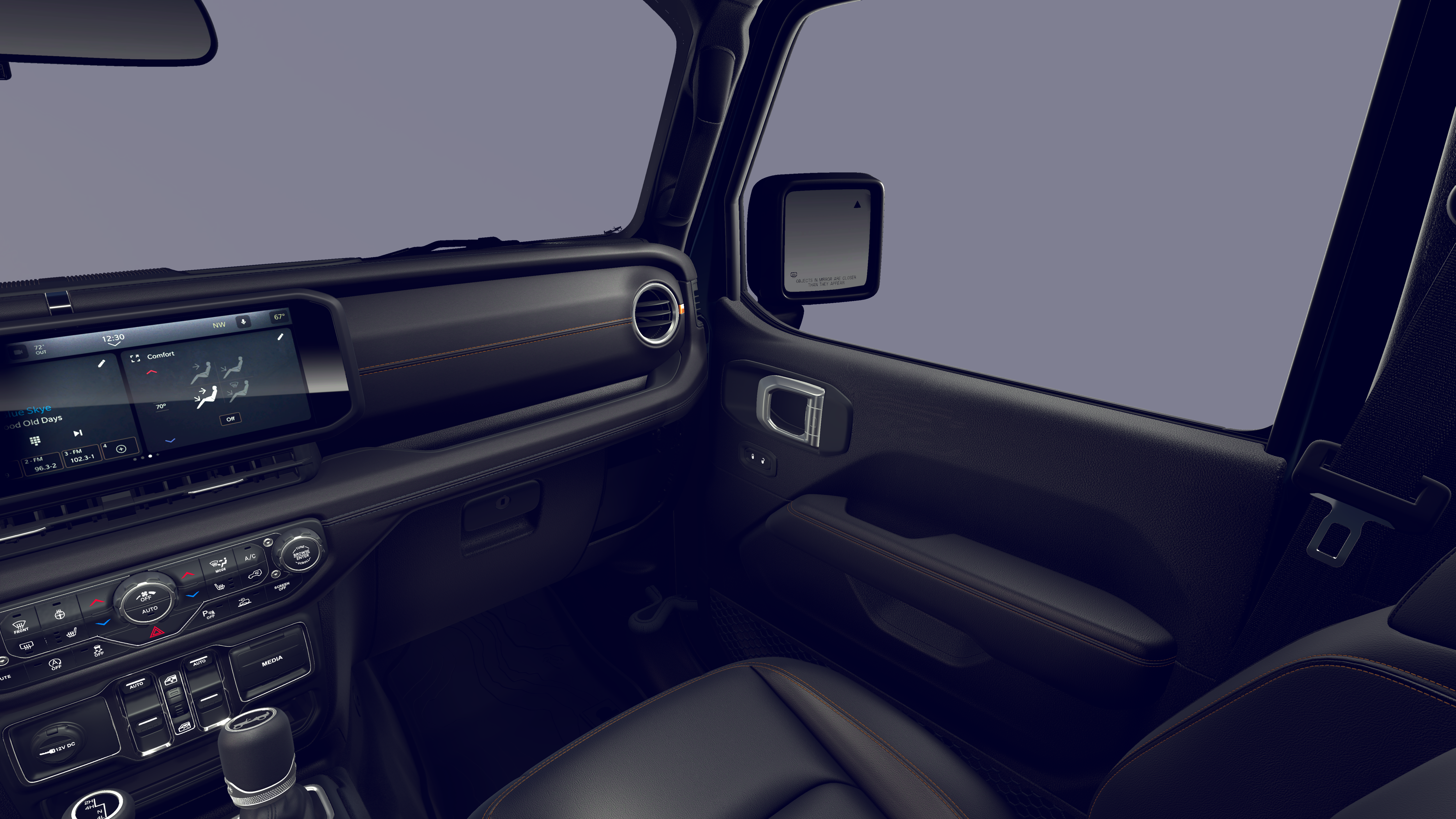 New 2026 Black Clear-Coat Exterior Paint Jeep Sahara image 19