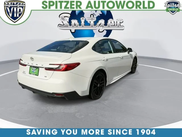 Certified Used 2025 White Toyota SE image 3