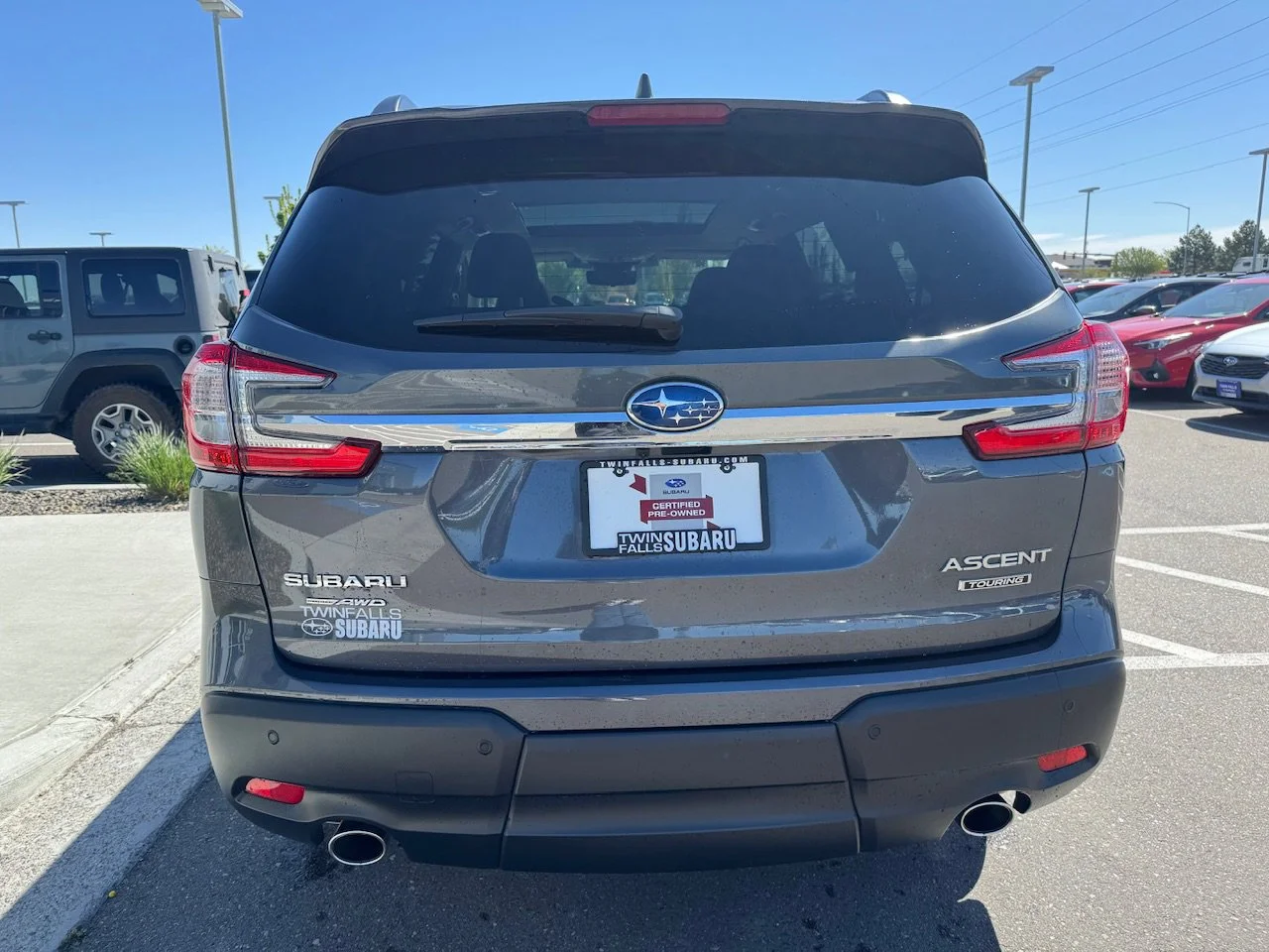 Certified Used 2026 Magnetite Gray Metallic Subaru Touring image 6