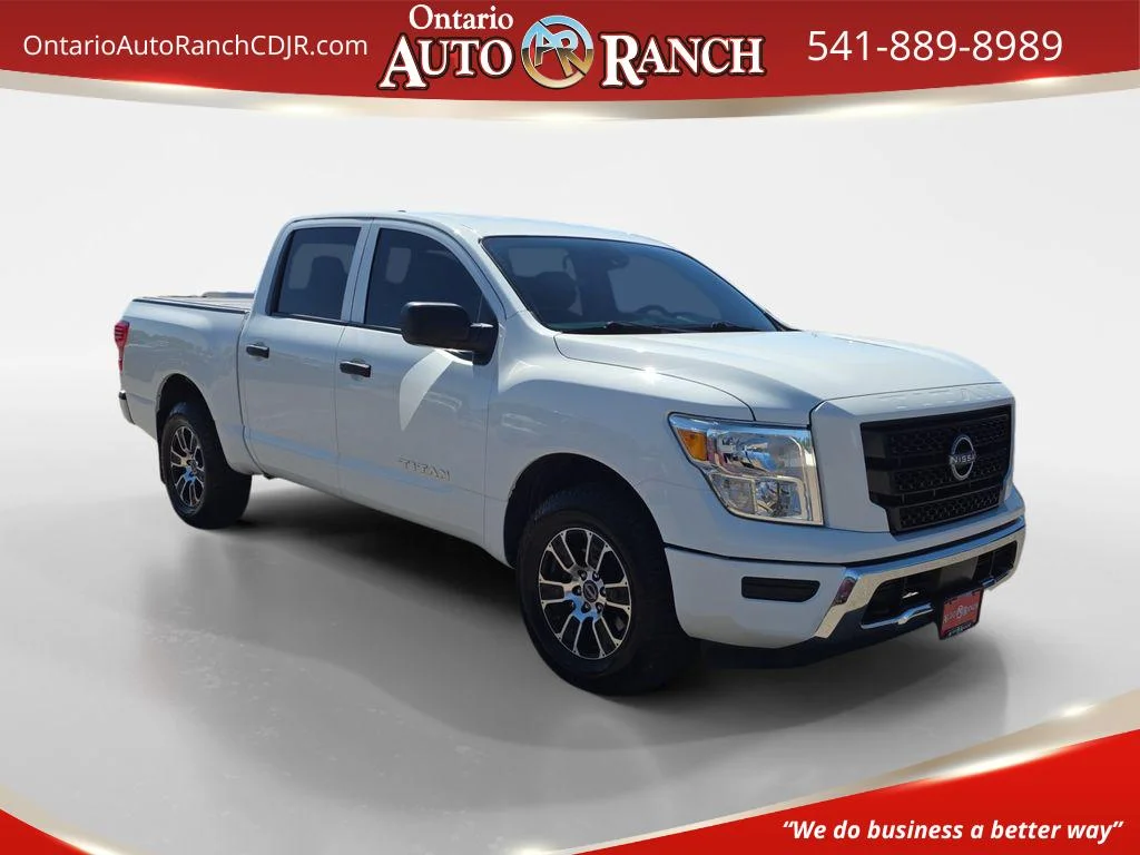 Used 2023 Glacier White Nissan SV image 1