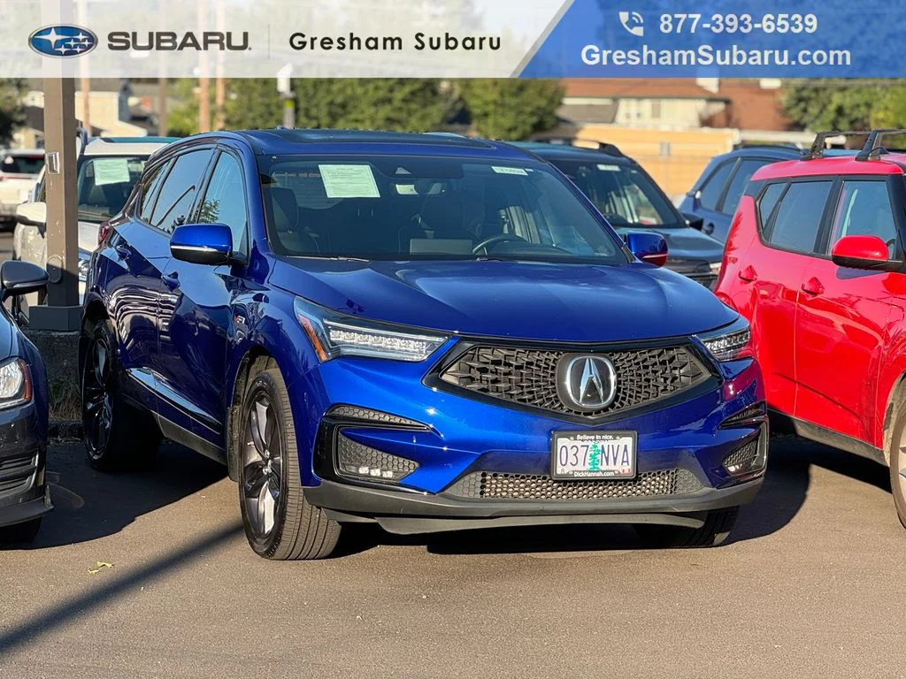 Used 2020 Blue Acura A-Spec Package image 1