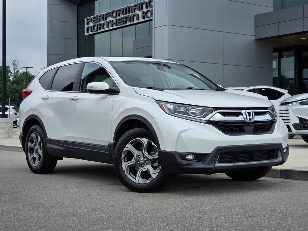 Used 2018 Honda CR-V EX-L with VIN 5J6RW2H8XJL032282 for sale in Fort Wright, KY