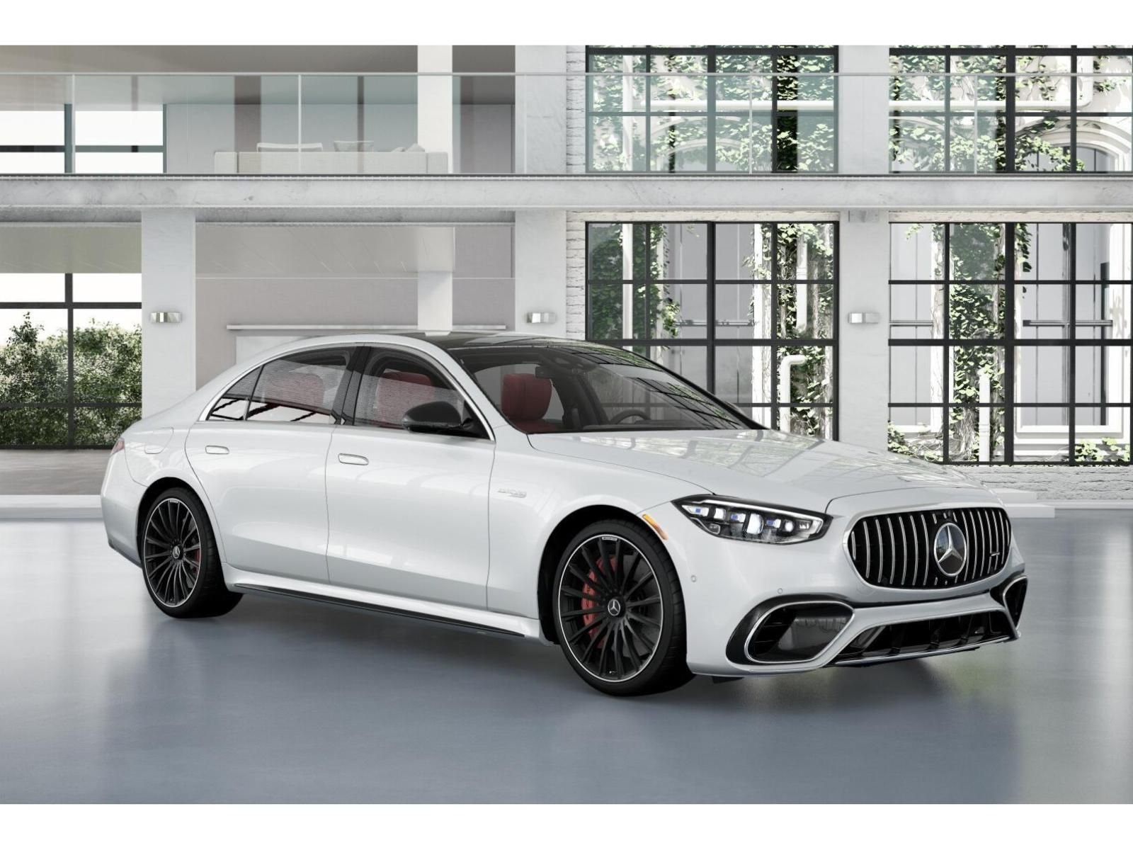 New 2026 MANUFAKTUR Moonlight White Metallic Mercedes-Benz S 63 E AMG® image 13