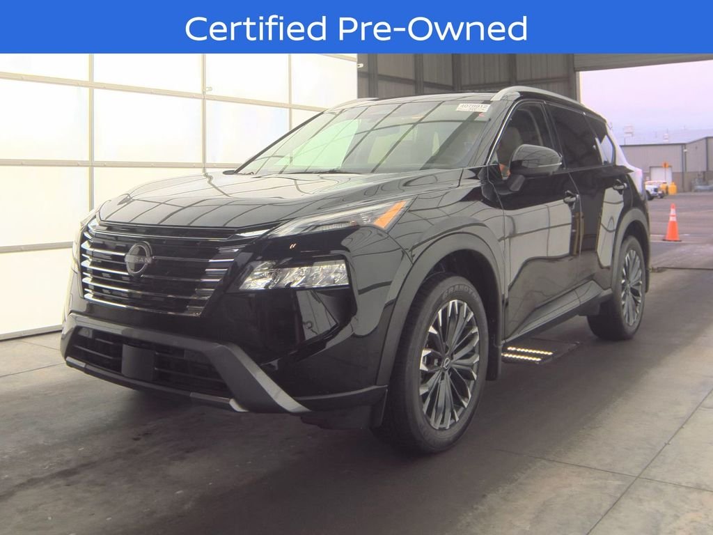 Certified Used 2025 Super Black Nissan SL image 2