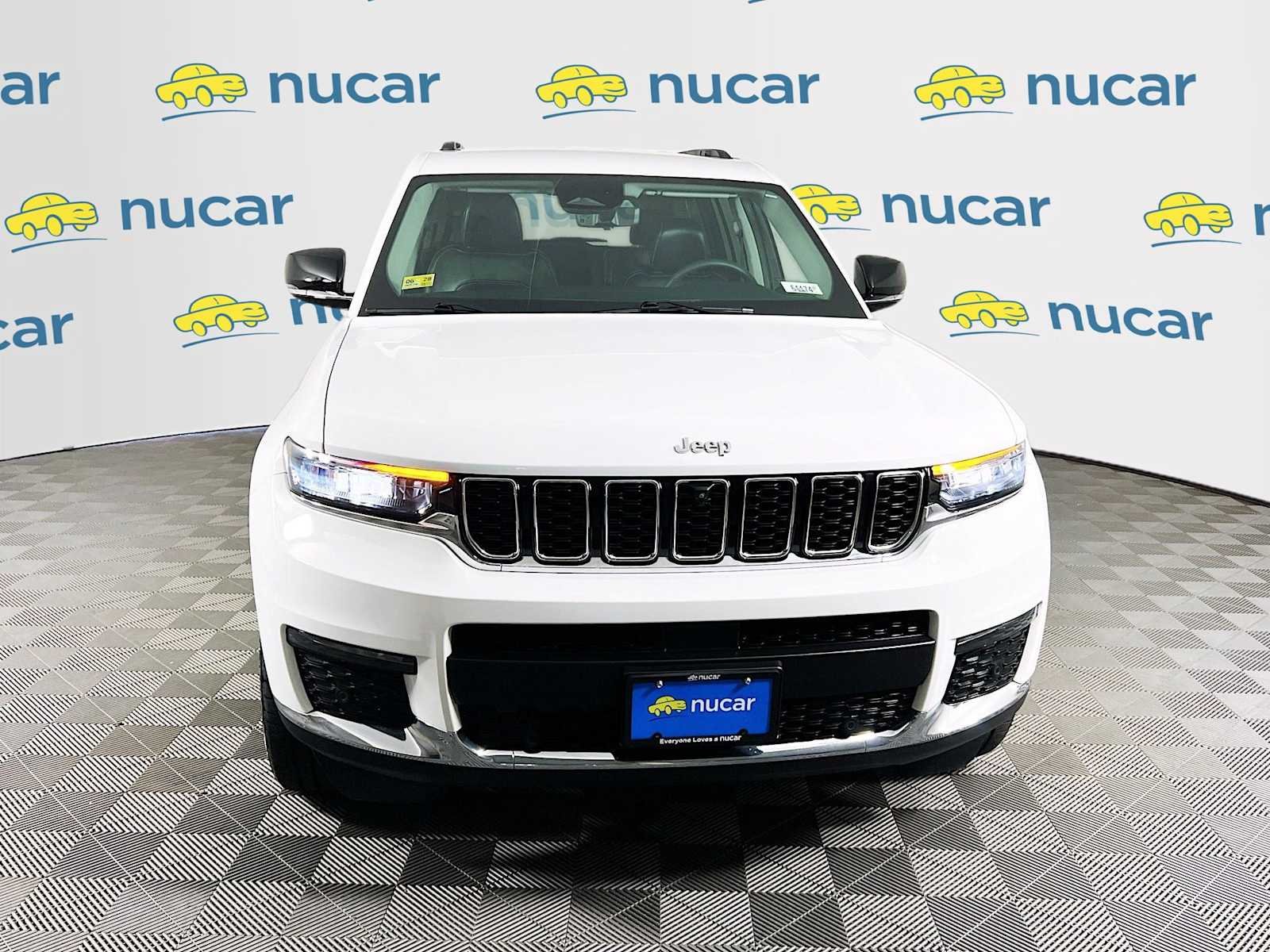 Used 2023 Bright White Clearcoat Jeep Limited image 2