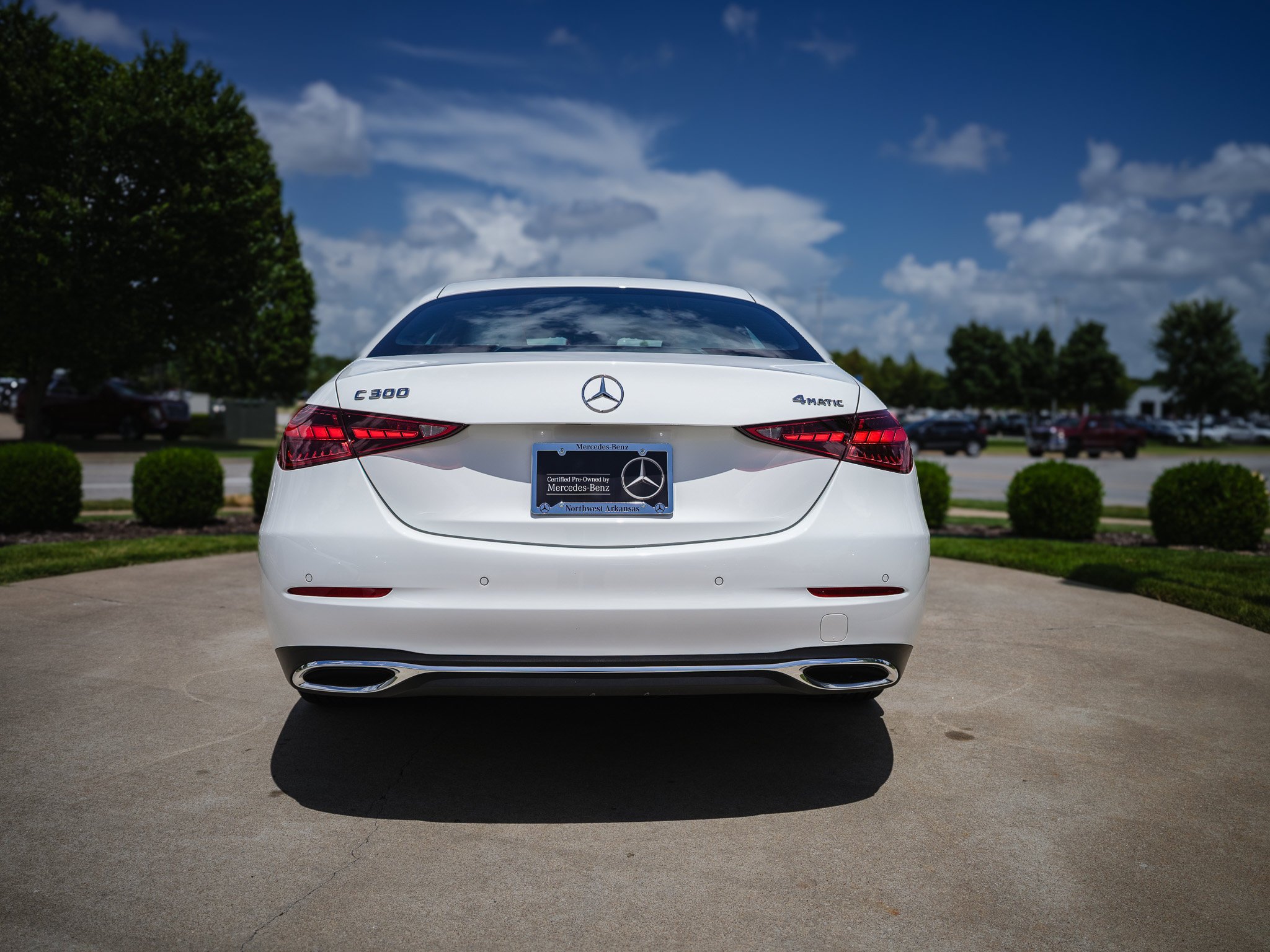 Certified Used 2025 Polar White Mercedes-Benz C 300 image 12