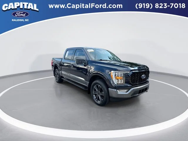 Used 2023 Blue Ford XLT image 2
