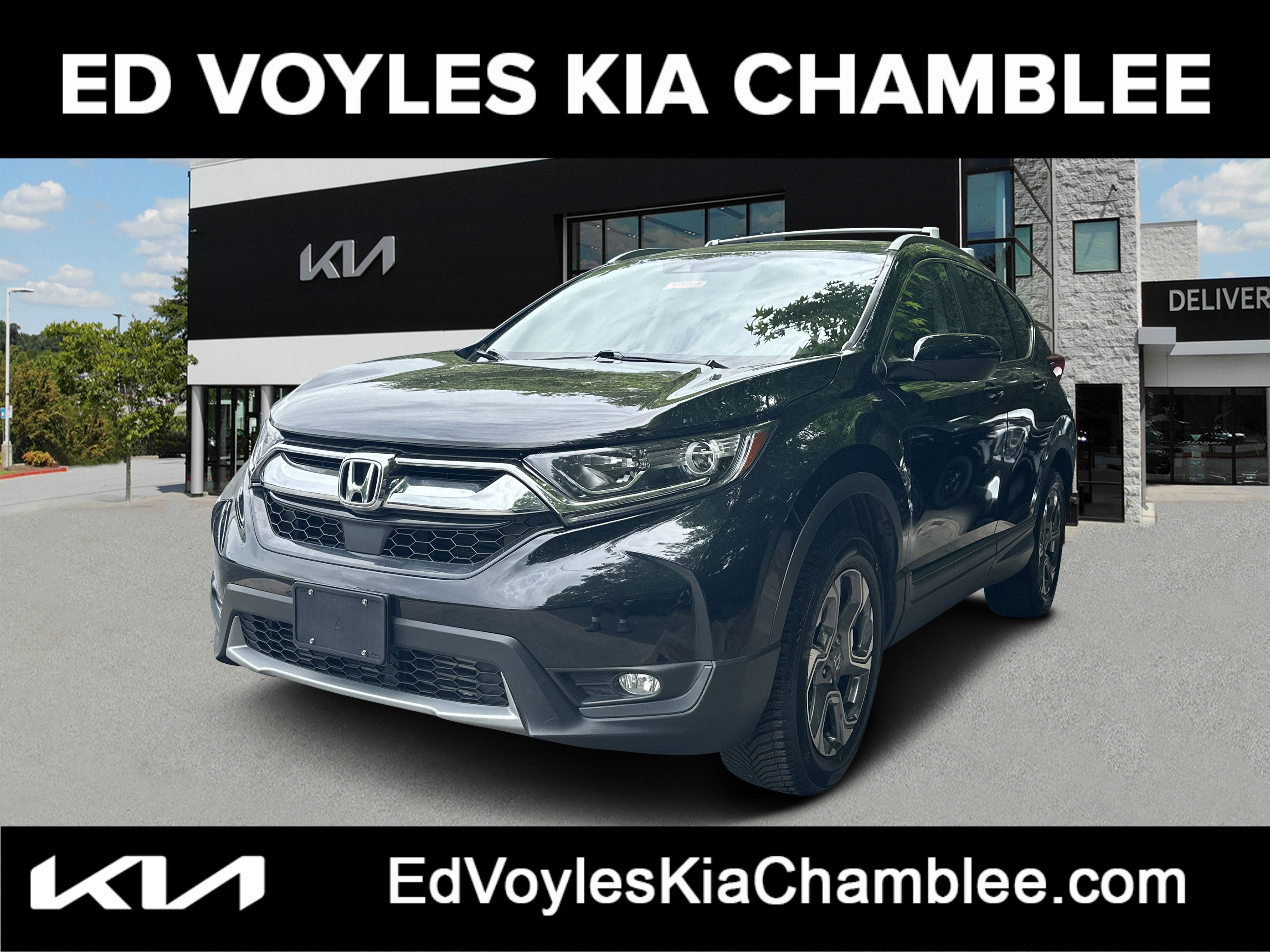 Used 2019 Crystal Black Pearl Honda EX-L image 1