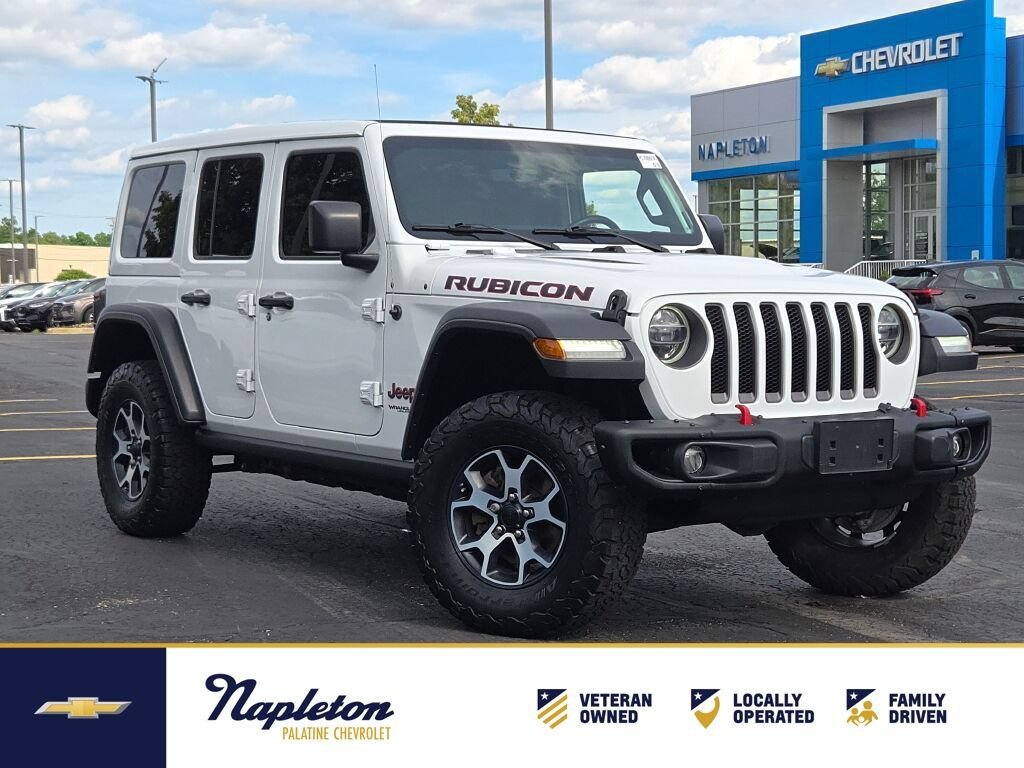 Used 2019 White Jeep Rubicon 4x4 image 1