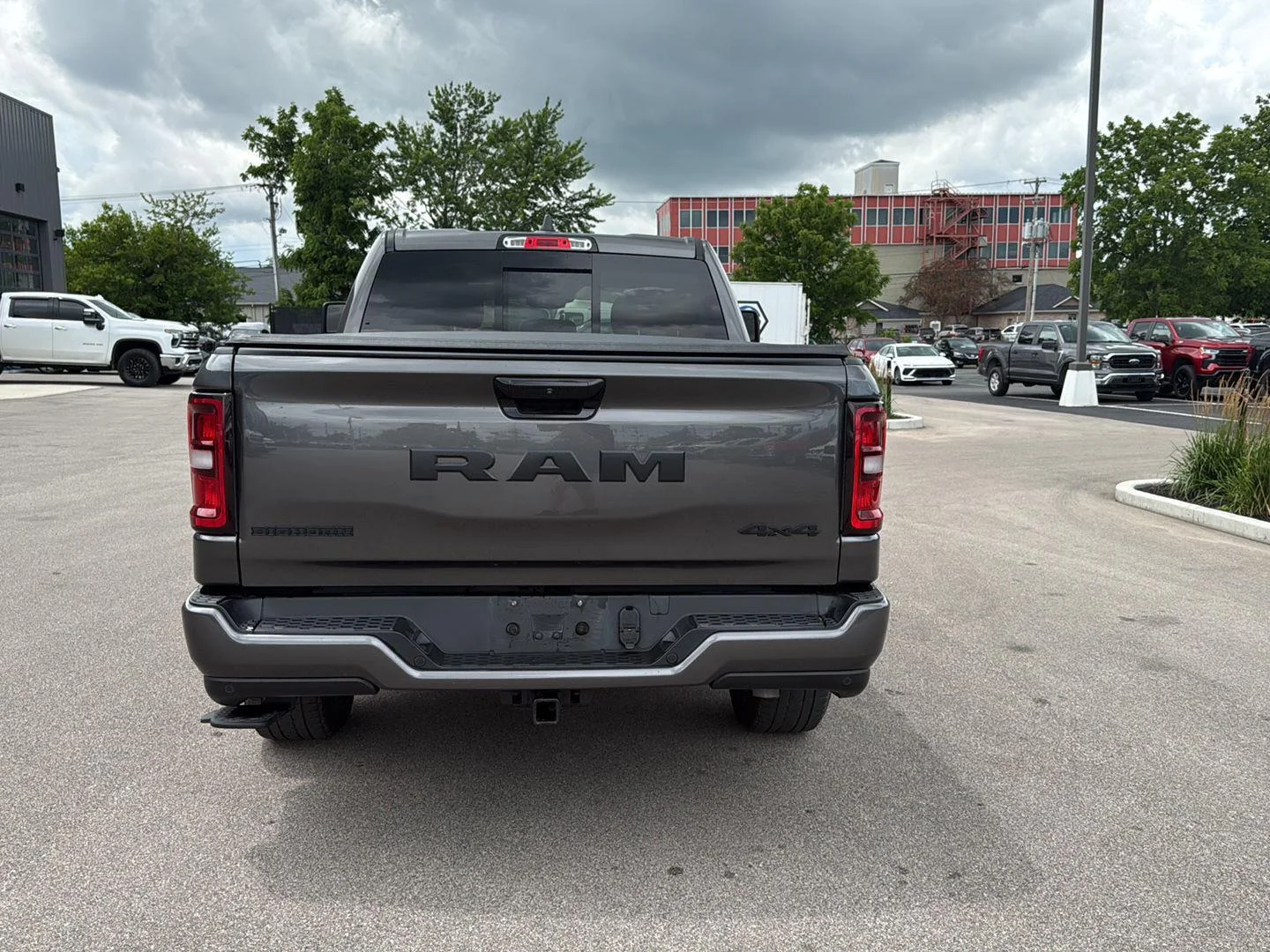 Used 2025 Granite Crystal Metallic Clearcoat Ram Big Horn image 4