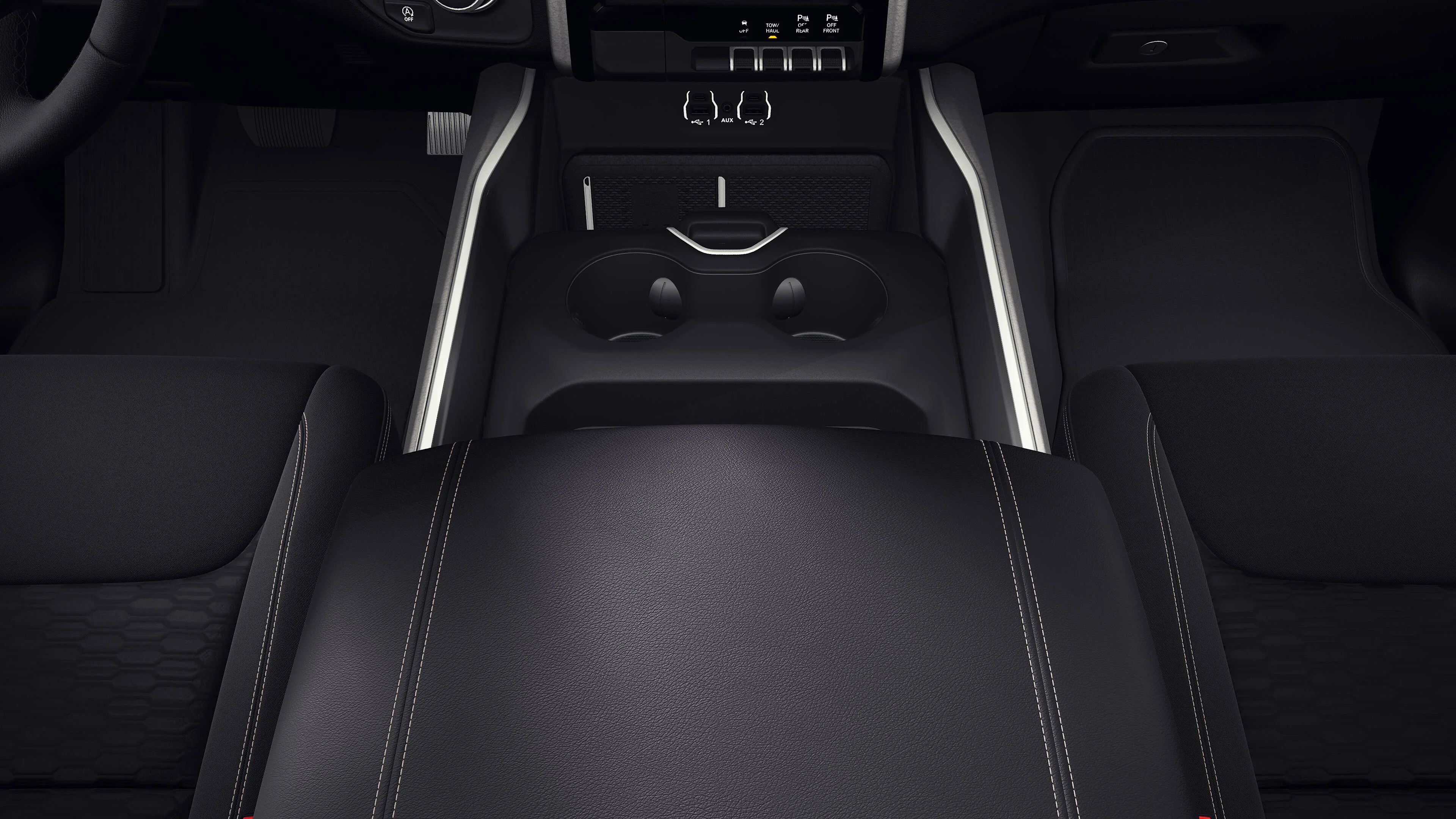 New 2027 Diamond Black Crystal Pearl-Coat Exterior Paint RAM BIG HORN image 4