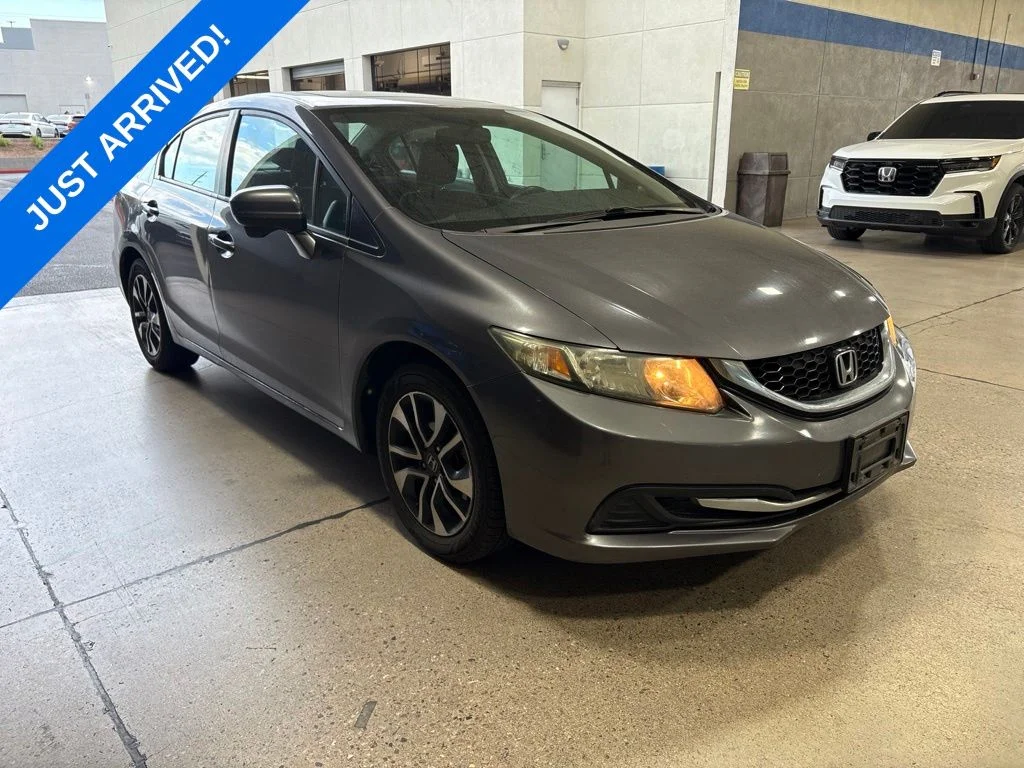 Used 2014 Modern Steel Metallic Honda EX image 2