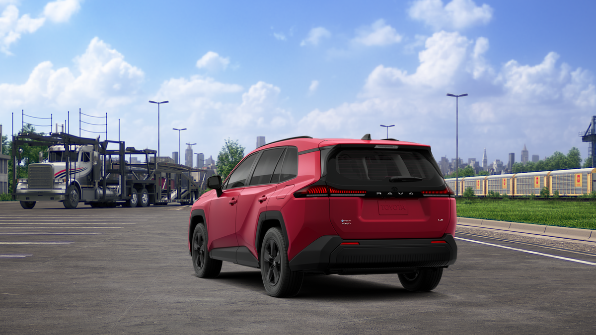 New 2026 Ruby Flare Pearl Toyota LE image 7