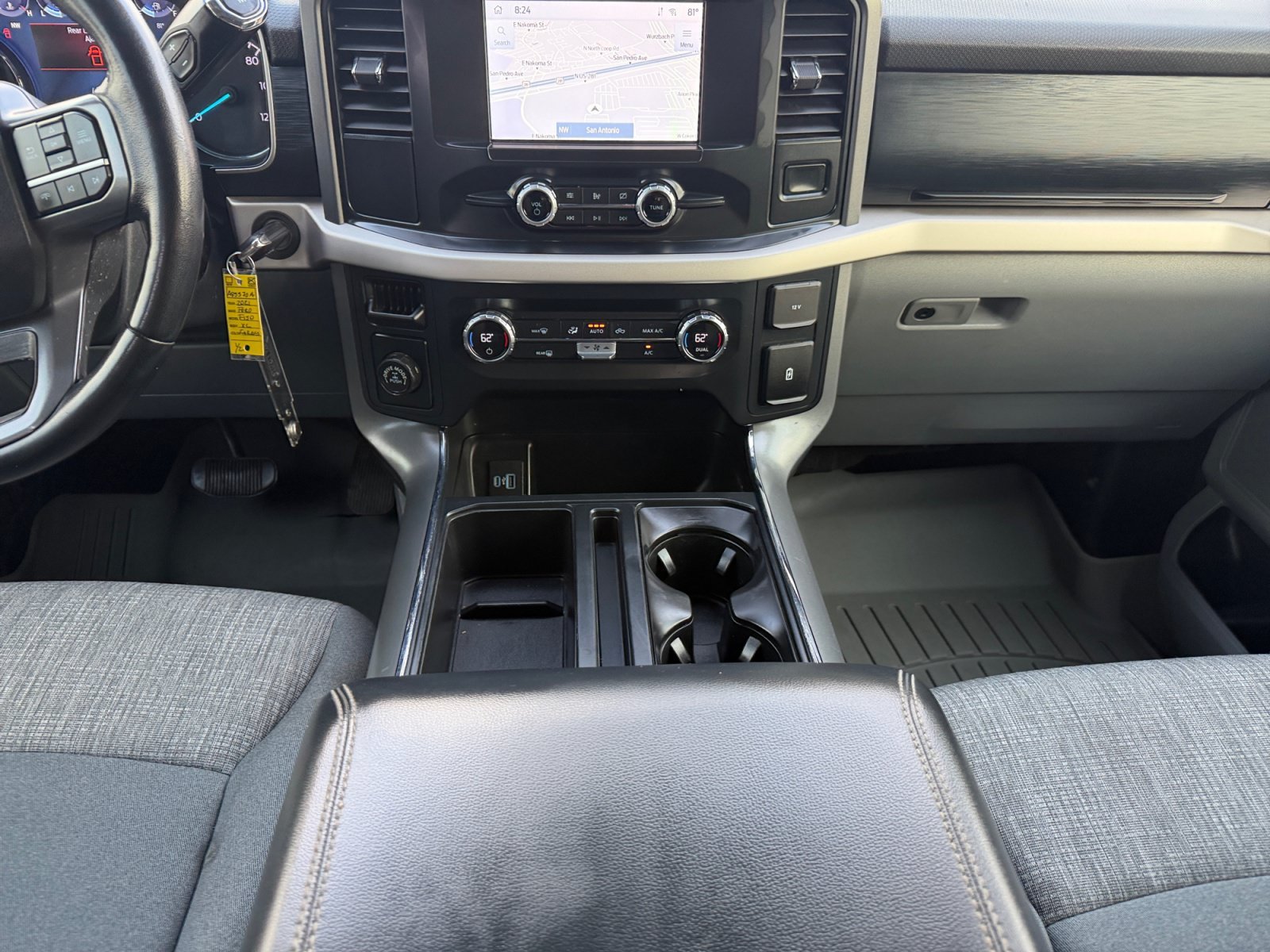 Used 2021 Carbonized Gray Metallic Ford XLT image 12