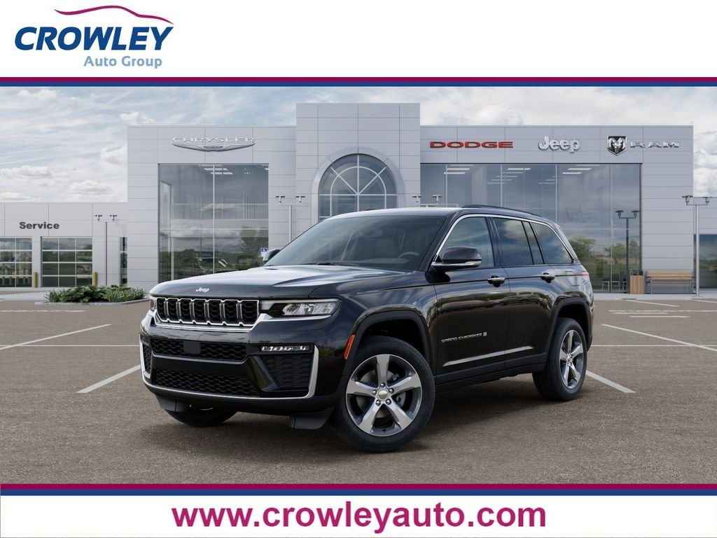 New 2026 Diamond Black Crystal Pearl-Coat Exterior Paint Jeep Limited image 1