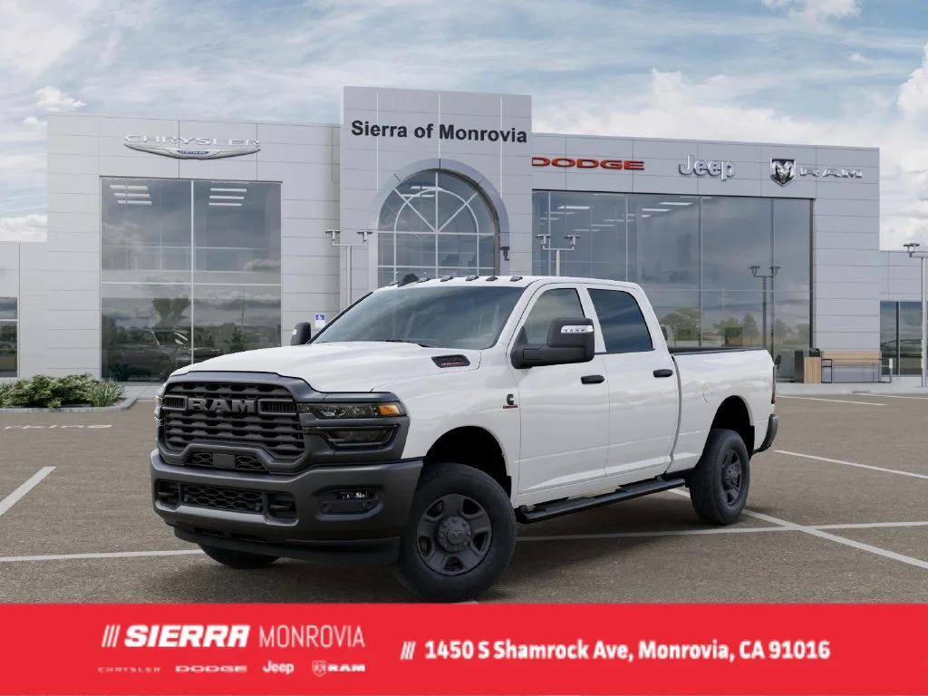 New 2027 Bright White Clear-Coat Exterior Paint RAM Tradesman image 1