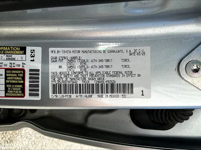 Used 2025 Silver Toyota SR5 image 10
