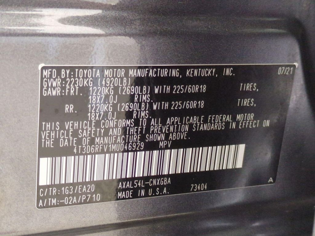 Used 2021 Magnetic Gray Metallic Toyota Limited image 31