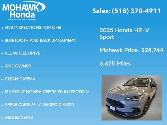 Certified Used 2025 Urban Gray Pearl Honda Sport image 8