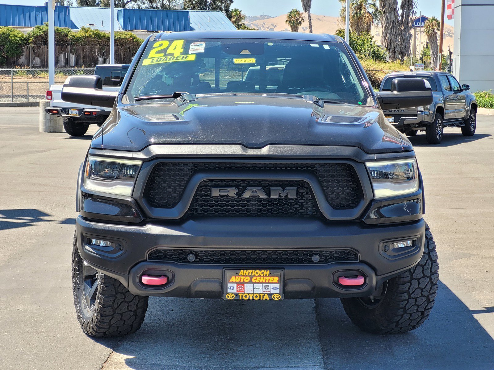 Used 2020 Diamond Black Crystal Pearlcoat Ram Rebel image 2