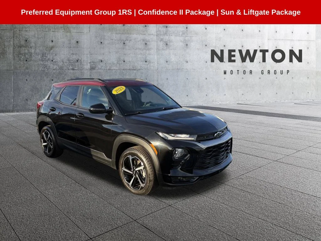 Certified Used 2023 Black Chevrolet RS image 1