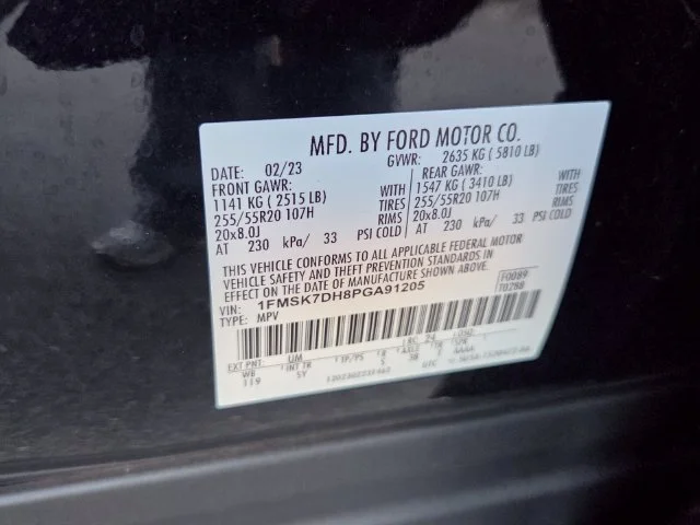 Used 2023 Black Ford XLT image 7