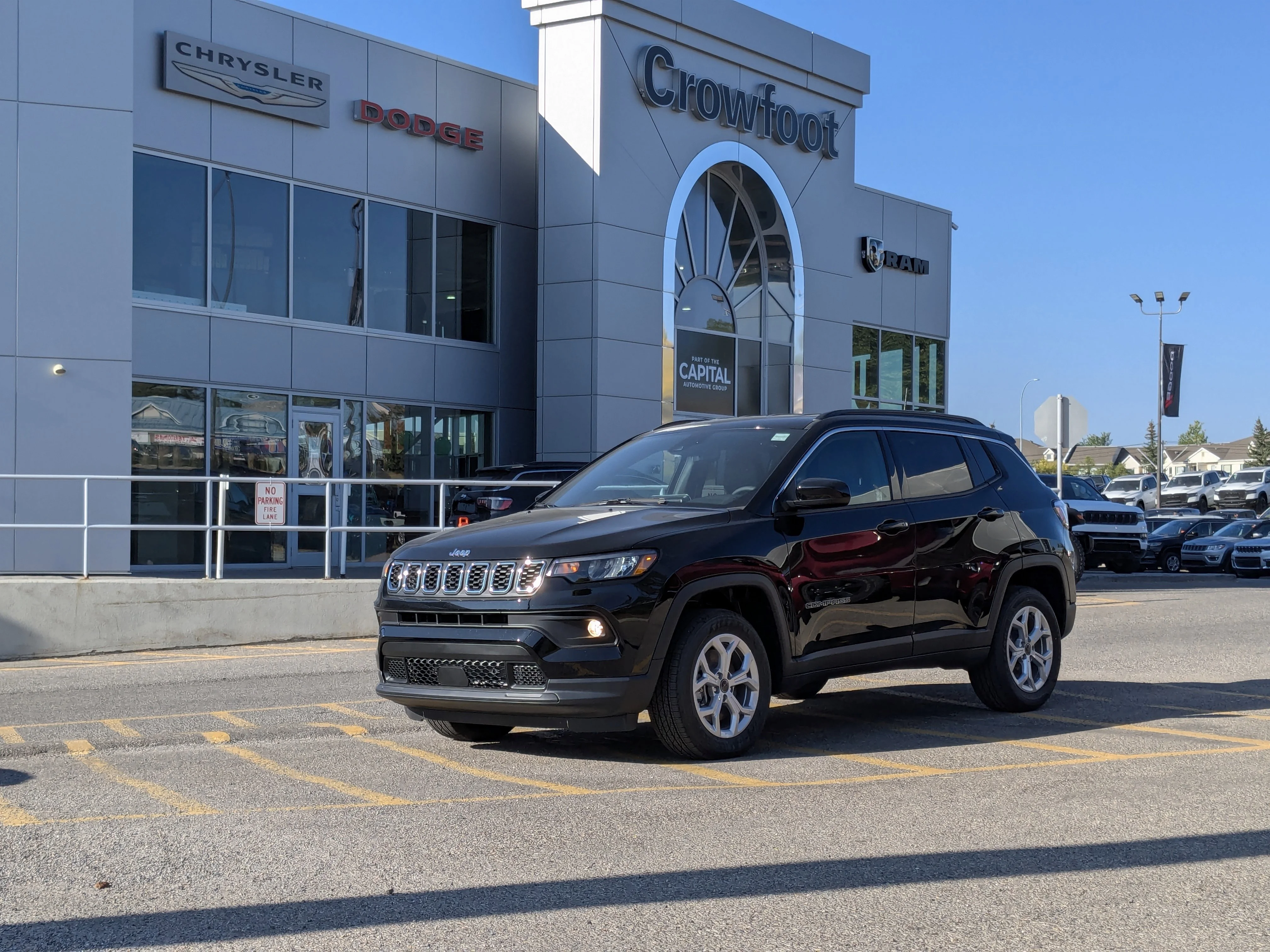 New 2025 Black Jeep North - - Front heated seats - Forward Collision Warning - Uconnect 5 with 8.4?inch display image 1