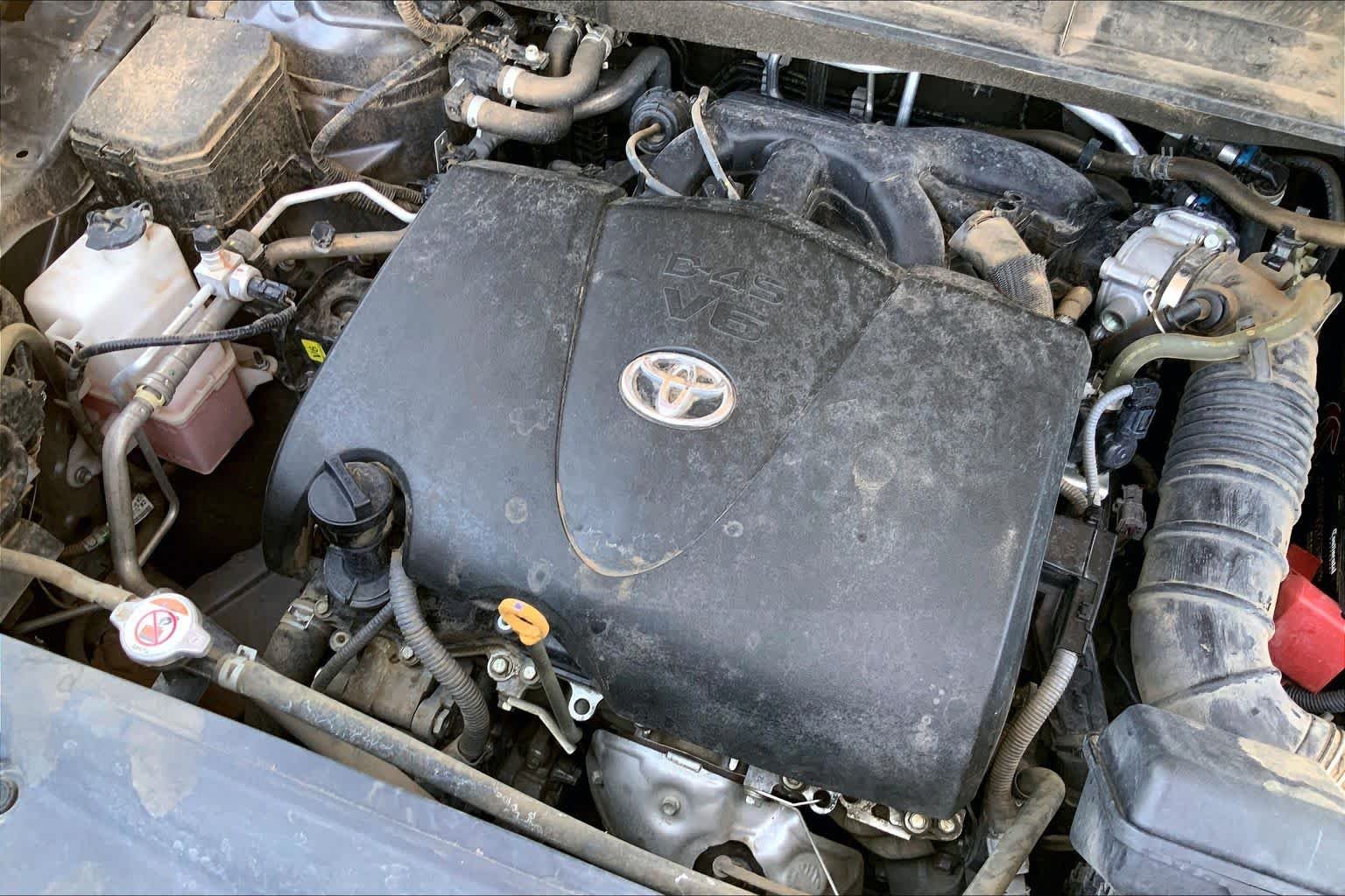 Used 2021 Magnetic Gray Metallic Toyota LE image 35