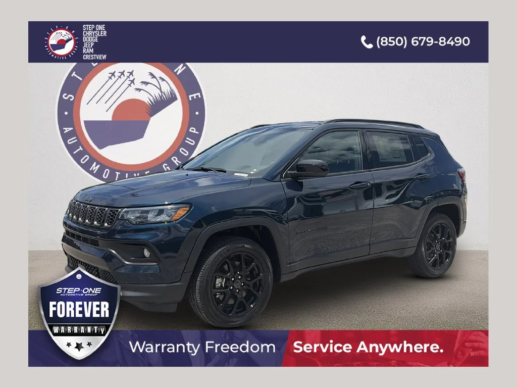 New 2026 Fathom Blue Pearl-Coat Exterior Paint Jeep Latitude image 1