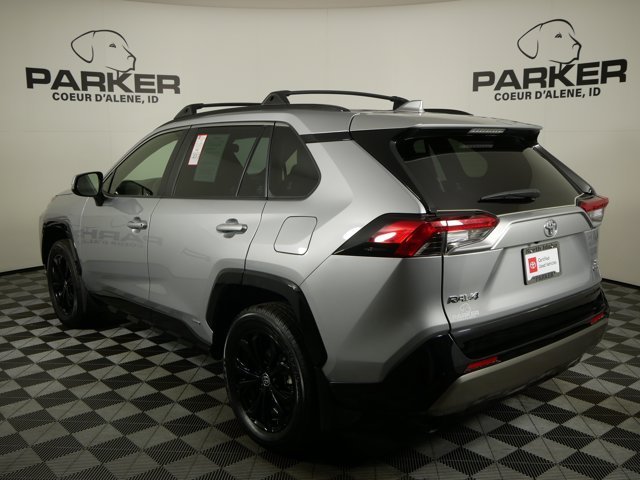 Used 2025 Silver Sky Metallic Toyota Hybrid SE w/ Convenience Pkg & Weather Pkg image 7