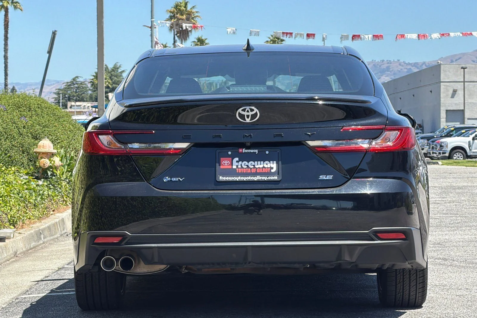 Used 2025 Black Toyota SE image 6