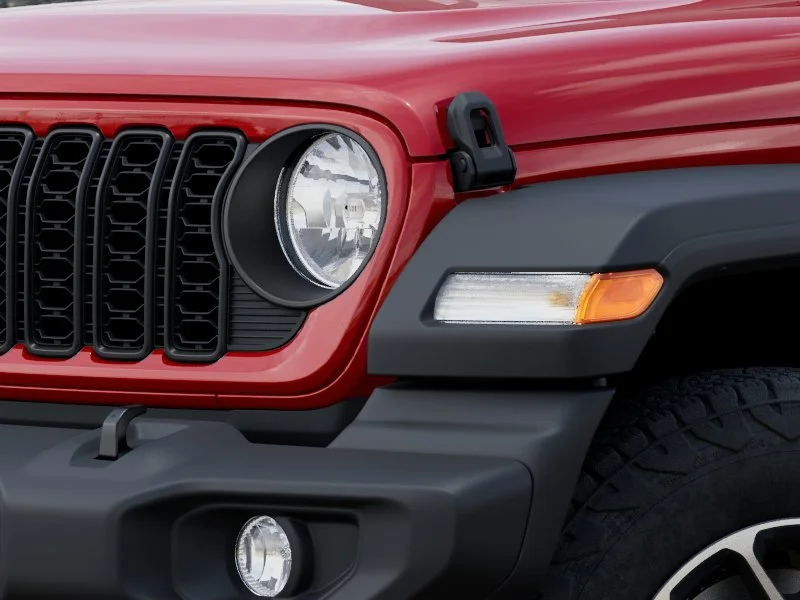 New 2026 Firecracker Red Clear-Coat Exterior Paint Jeep Sport S image 36