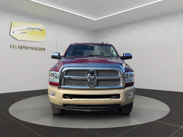 Used 2013 Deep Cherry Red Crystal Pearl Ram Laramie Longhorn image 2
