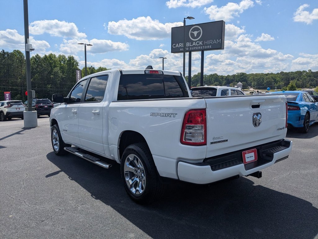 Used 2022 Bright White Clearcoat Ram Big Horn image 7