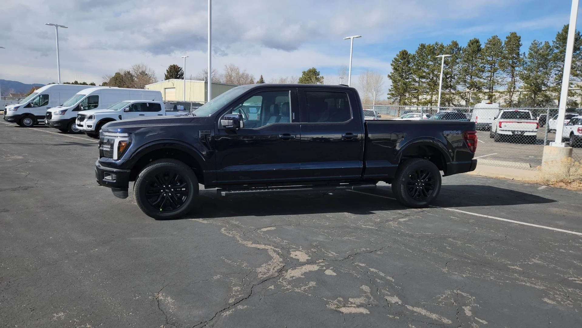 New 2026 Antimatter Blue Metallic Ford LARIAT image 5