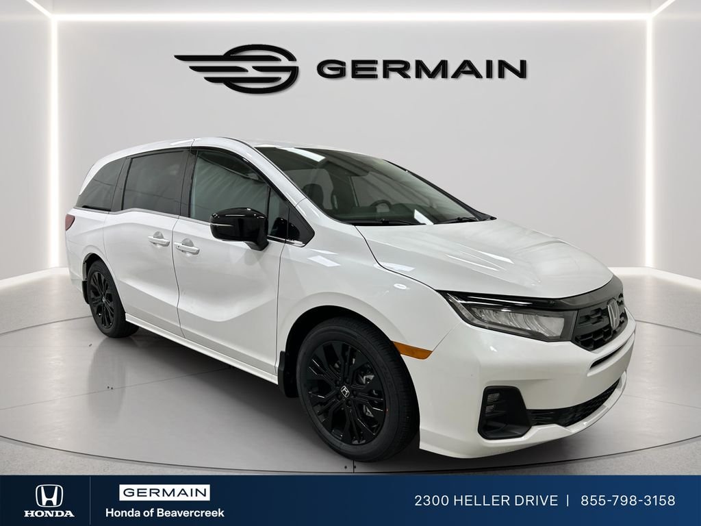 New 2026 Platinum White Pearl Honda Sport-L image 1