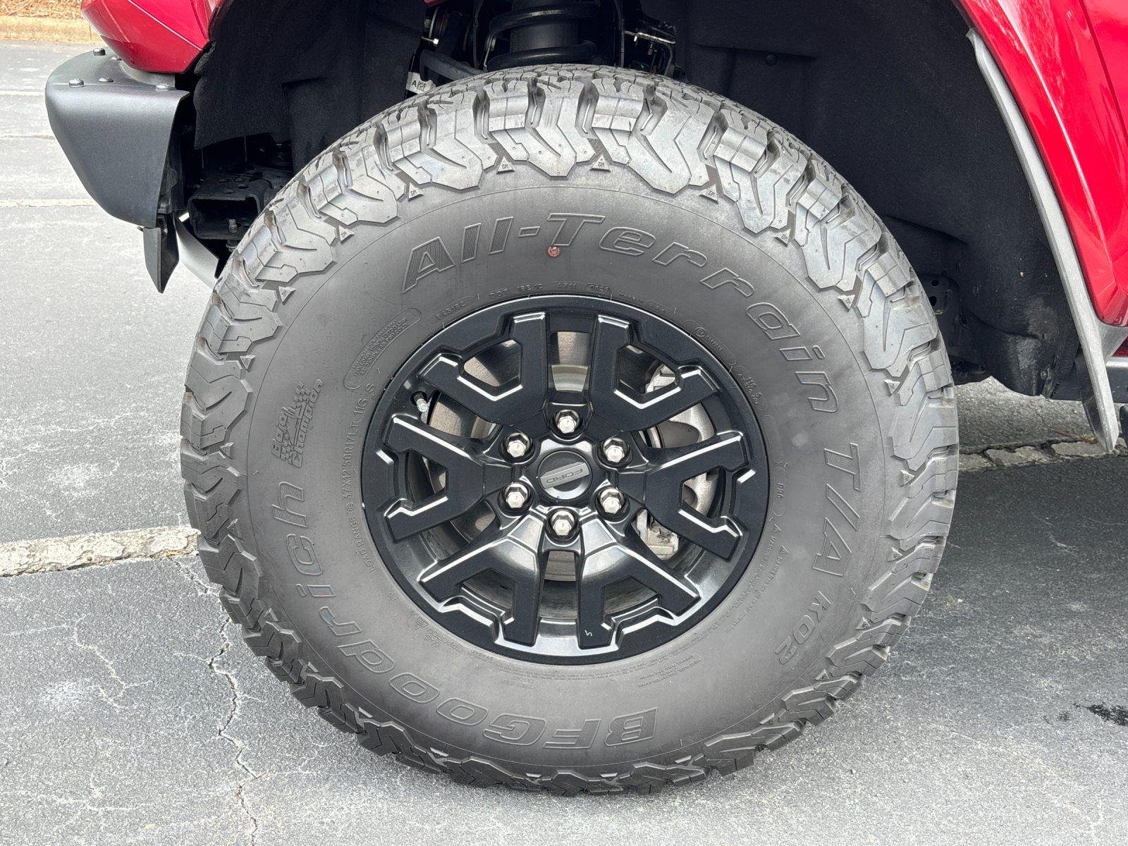 Used 2025 Ruby Red Metallic Tinted Clearcoat Ford Raptor image 10