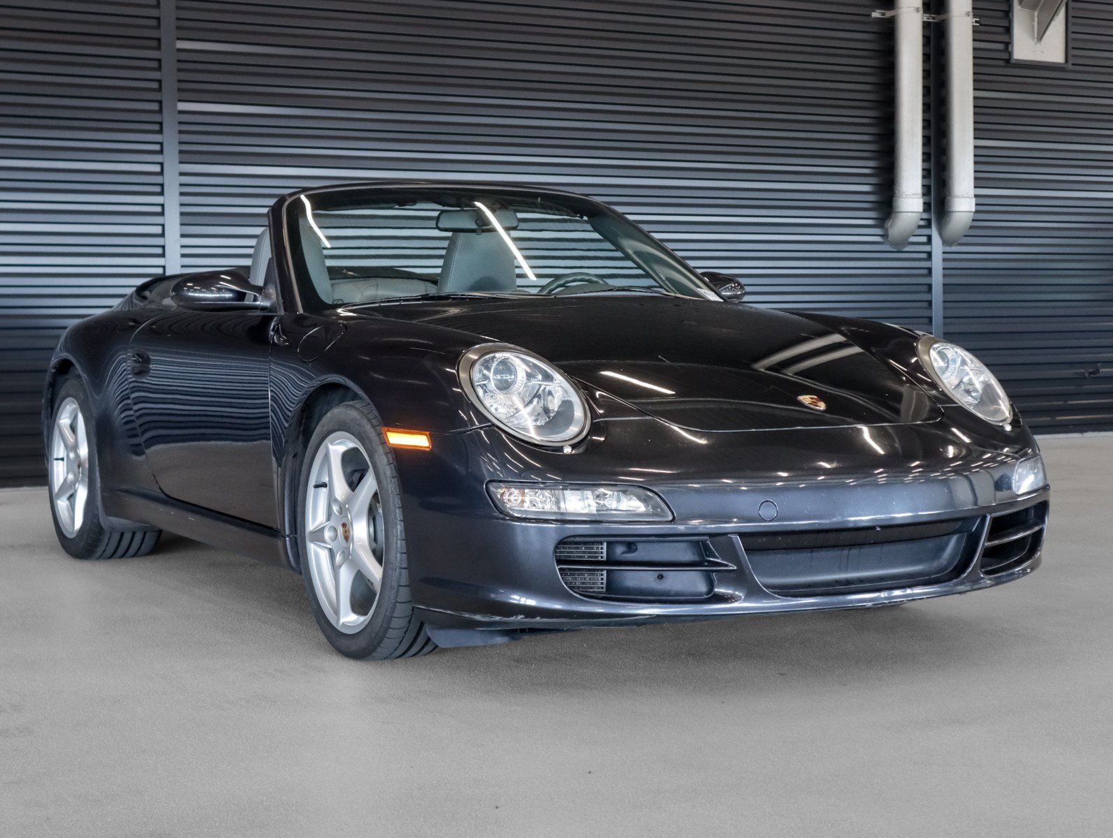 Used 2006 Atlas Grey Metallic Porsche Cabriolet Carrera S w/6-speed manual trans image 7